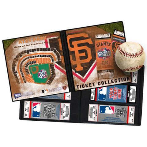 2012 World Series Ticket Album - San Francisco Giants