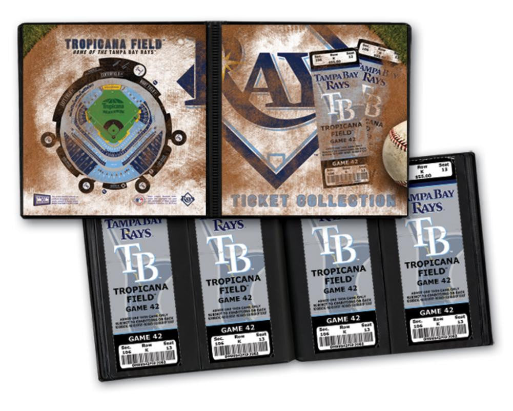Ticket Album MLB - Tampa Bay Rays (Holds 64 Tickets)