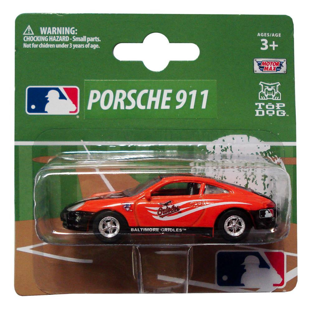 Top Dog 1:64 Porsche 911 - MLB Baltimore Orioles