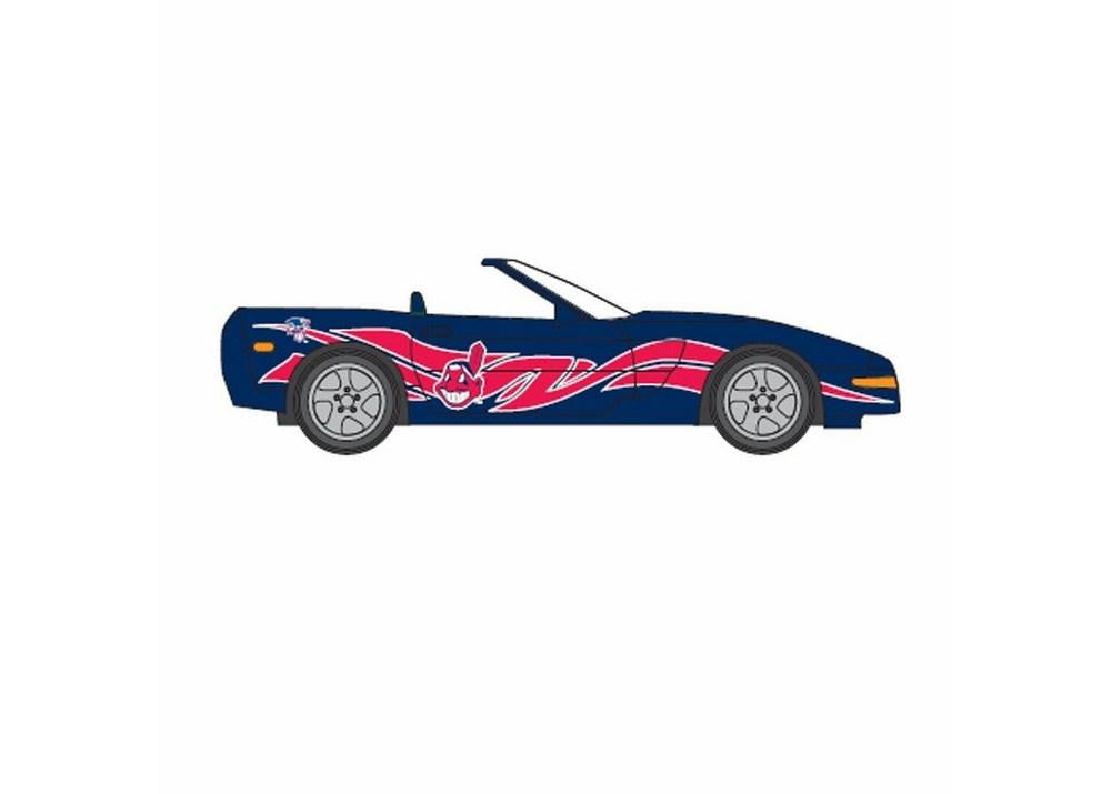 Top Dog 1:64 Chevy Corvette - MLB Cleveland Indians