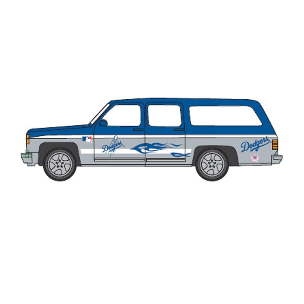 Top Dog 1:64 Chevy Suburban - MLB Los Angeles Dodgers