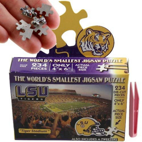 NCAA LSU Fightin Tigers Worlds Smallest Puzzle