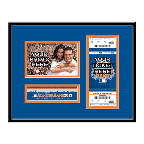 2013 MLB All-Star Game 4x6 Photo and Ticket Frame - Mets