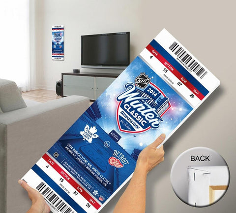 2014 NHL Winter Classic Mega Ticket - Maple Leafs vs Red Wings