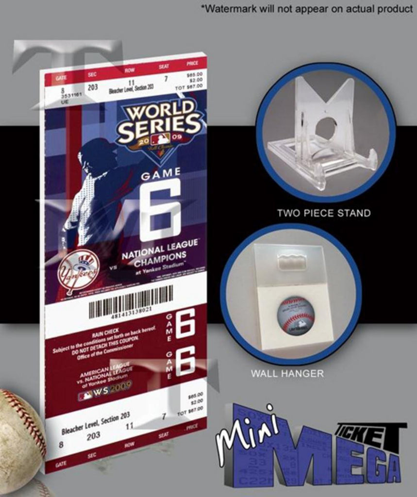 2009 World Series Mini Mega Ticket - Yankees Game 6