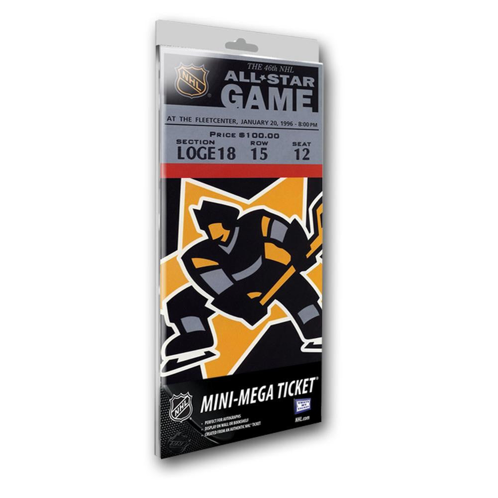 1996 NHL All-Star Game Mini-Mega Ticket - Boston Bruins