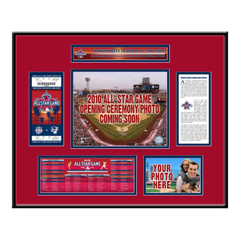 2010 All-Star Game Ticket Frame