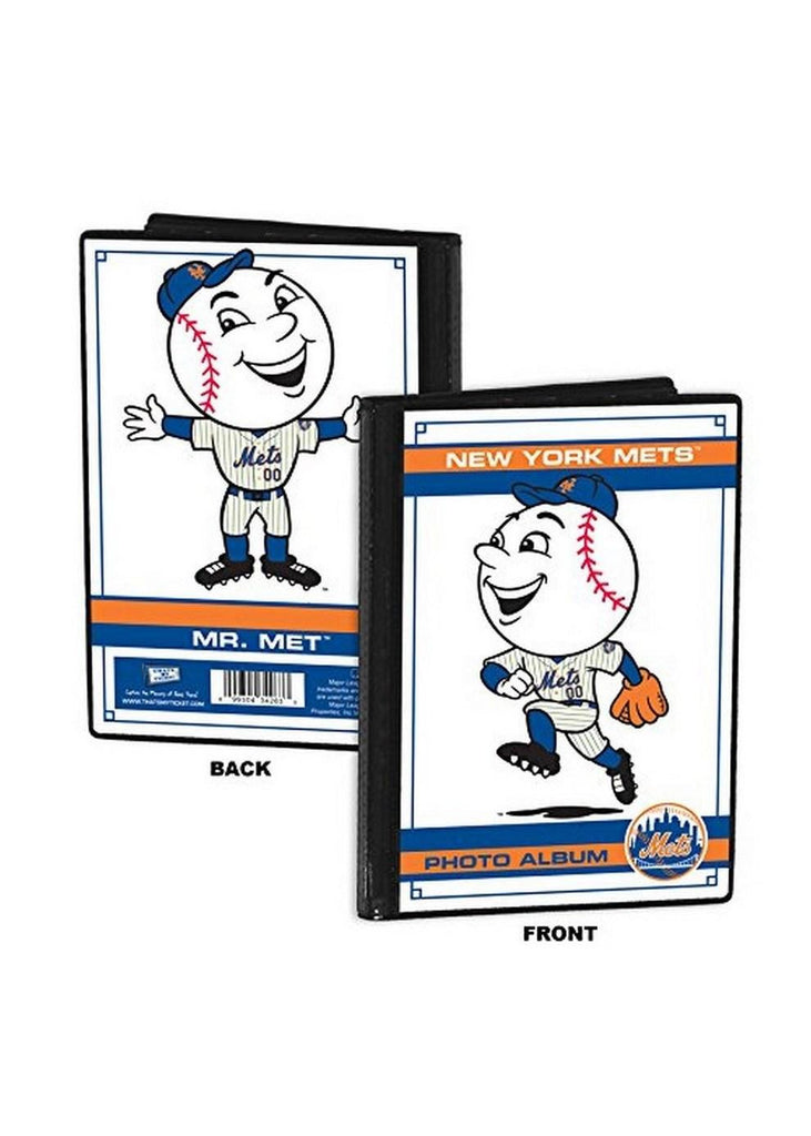 New York Mets Mascot 4x6 Mini Photo Album - Mr. Met