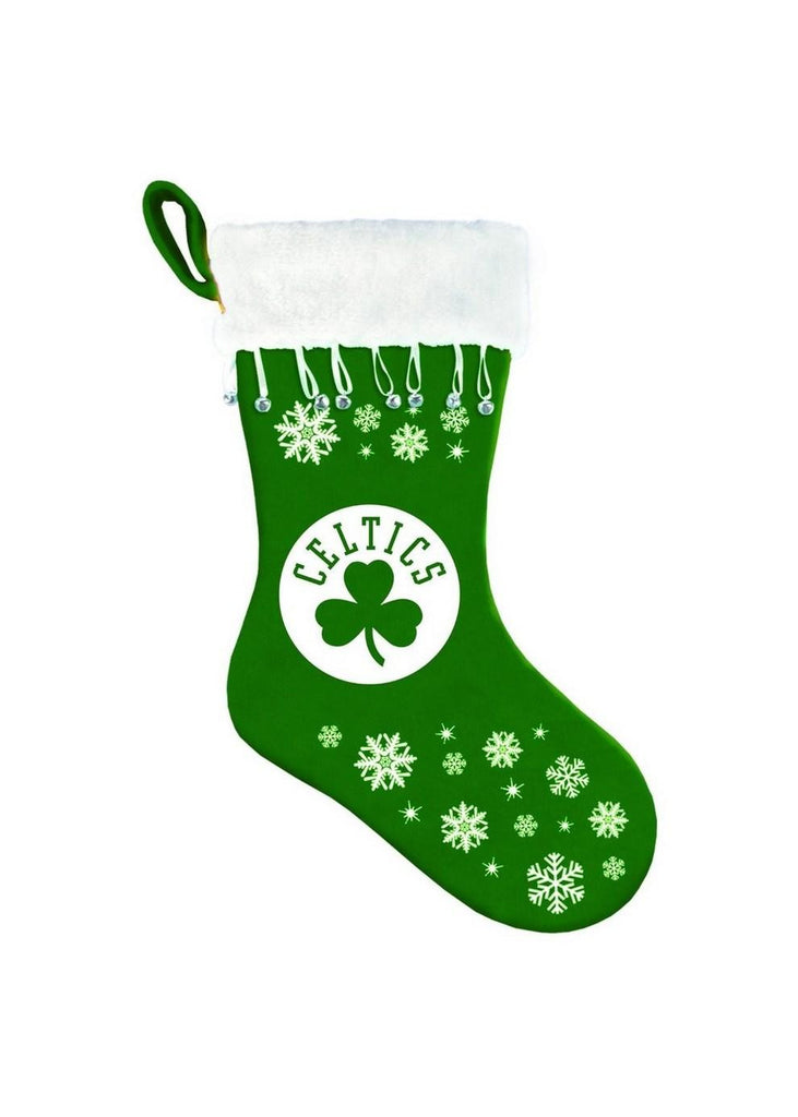 Topperscott Snowflake Stocking Boston Celtics