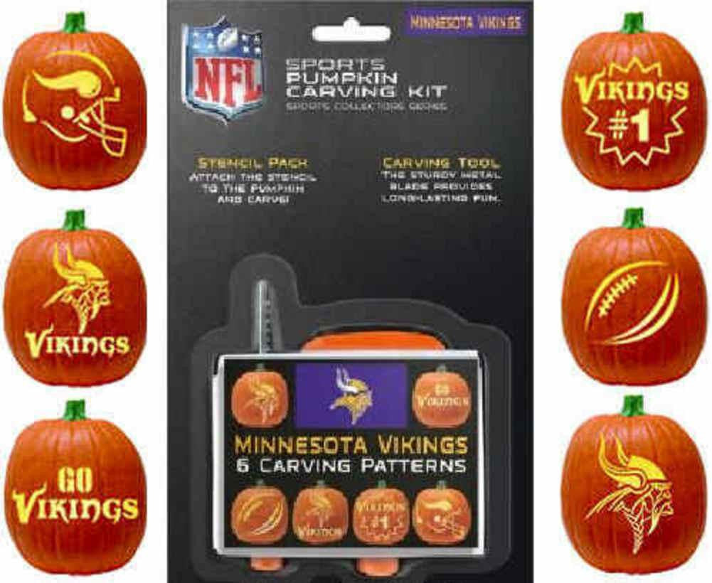 Topperscott Pumpkin Carver Kit Minnesota Vikings