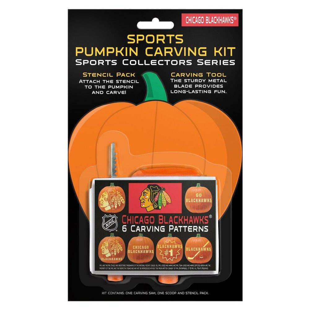 Topperscott Pumpkin Carver Kit Chicago Blackhawks