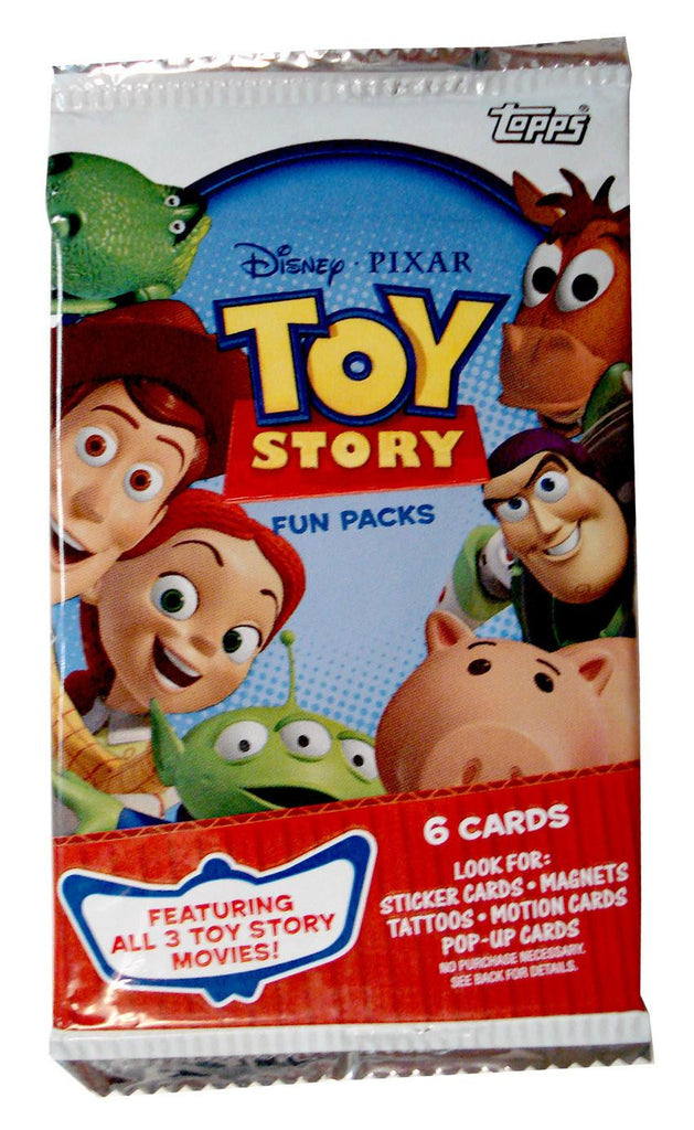 Toy Story Trading Cards & Stickers Gravity Feed: