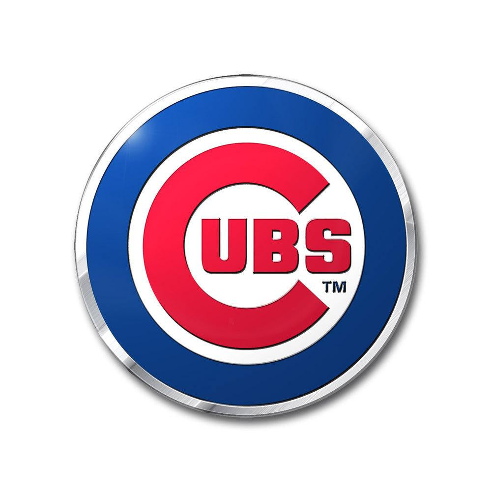 Chicago Cubs Color Auto Emblem