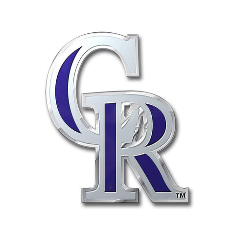 Colorado Rockies Color Auto Emblem