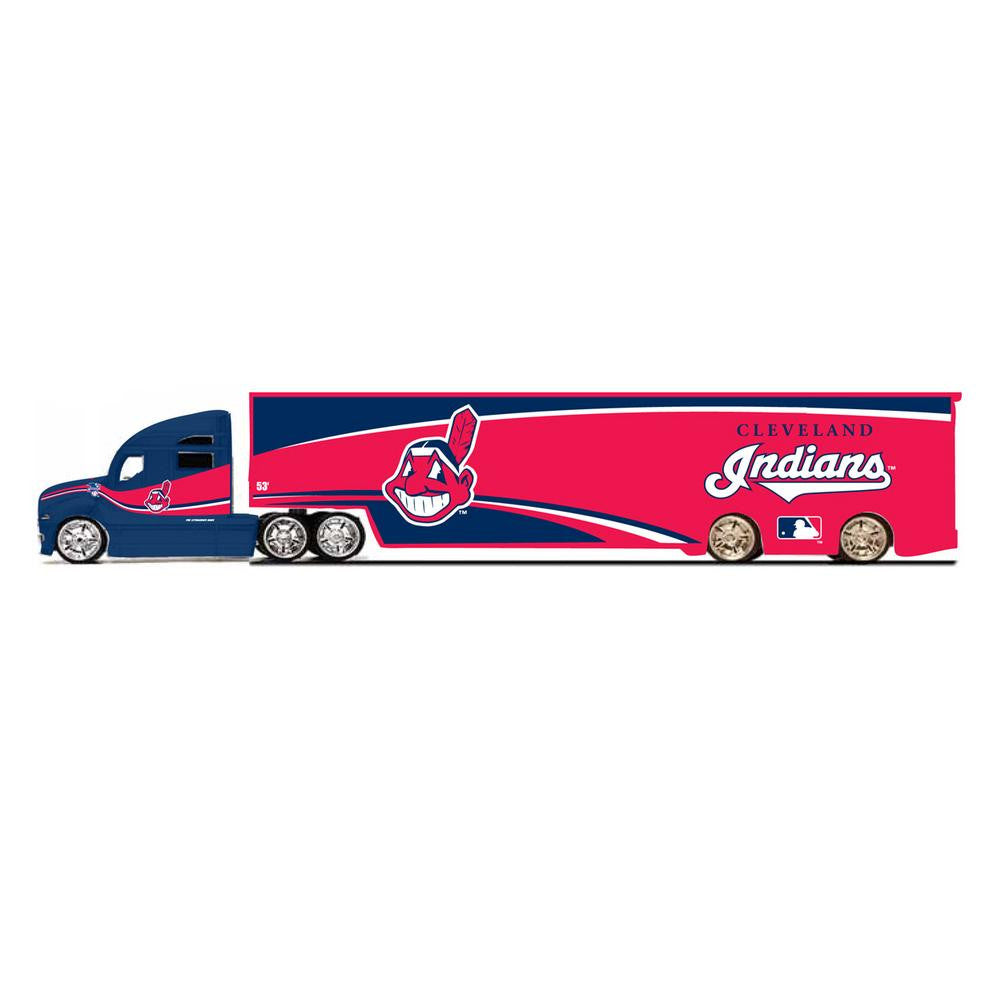 Top Dog 1:64 Tractor Trailer Transporter - MLB Cleveland Indians