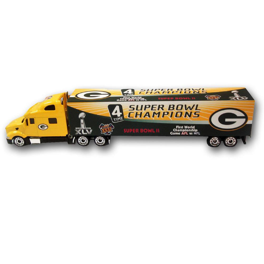 Super Bowl 45 4X Champions Green Bay Packers Tractor Trailer