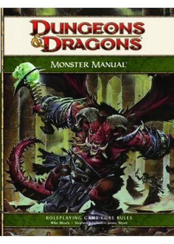 D&D Monster Manual 4th Edition