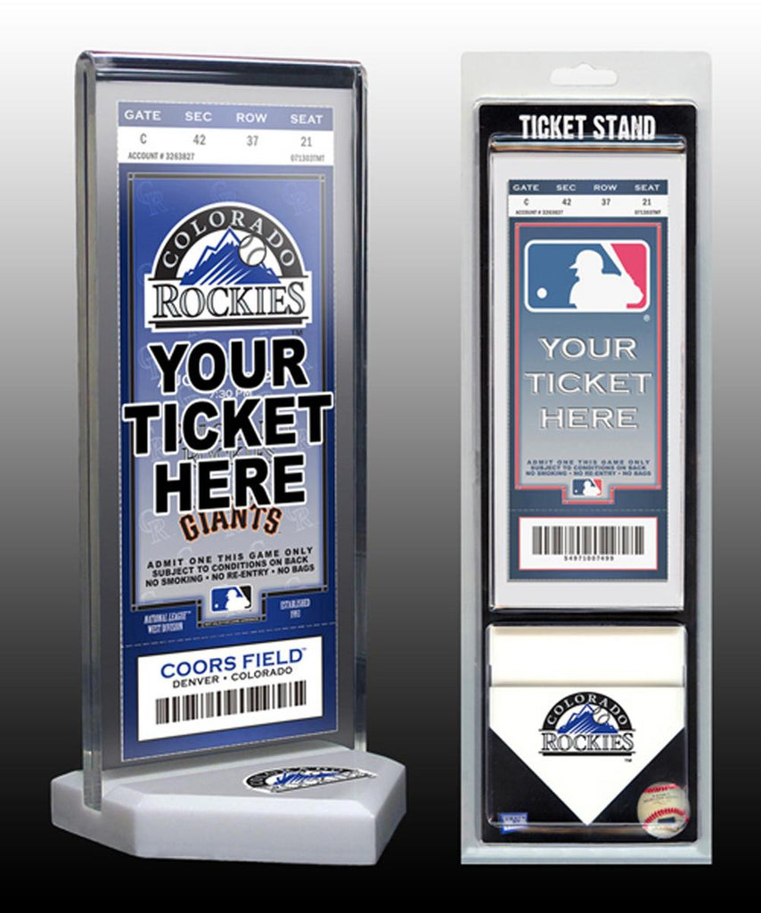 Thats My Ticket Colorado Rockies Ticket Stand