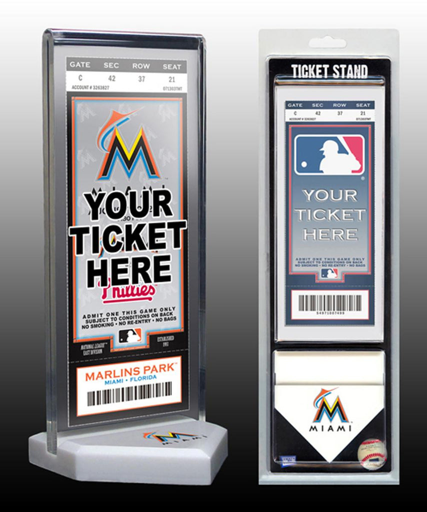 Thats My Ticket Miami Marlins Ticket Stand