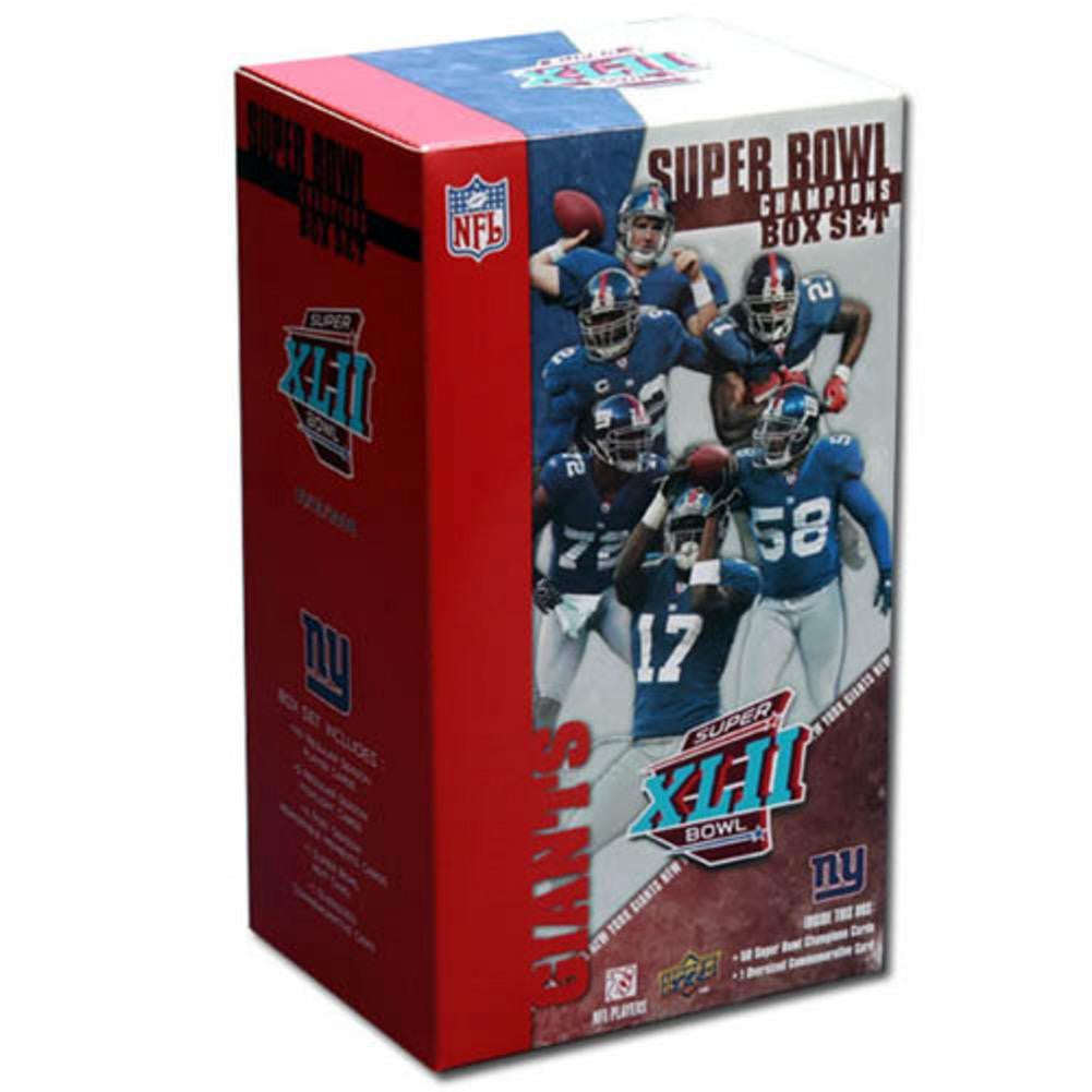 Upperdeck SB 42 New York Giants Box Set