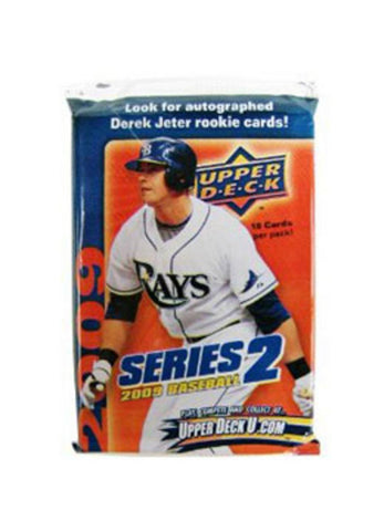 2009 Upper Deck MLB Series 2 Blister Pack