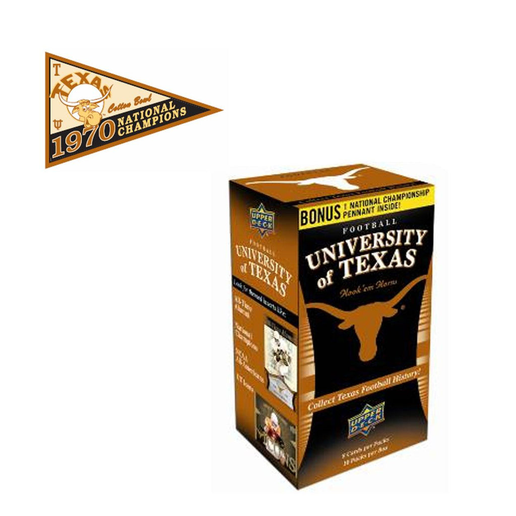 2011 Upper Deck University of Texas Football Blaster (10 Packs)