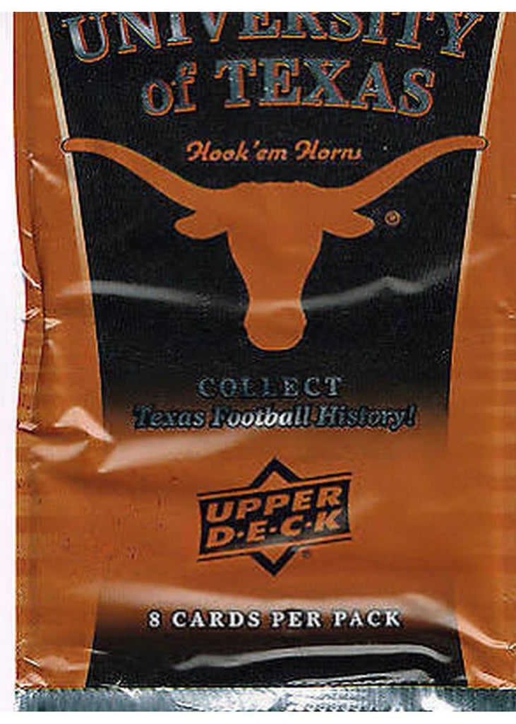 2011 Upper Deck NCAA University of Texas Football Individual Pack