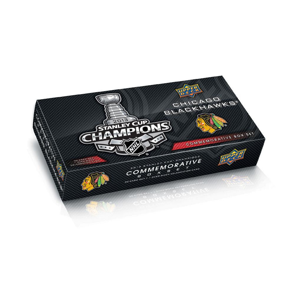 Upper Deck Chicago Blackhawks 2013 Stanley Cup Champions Hockey Cards Commemorative Box Set