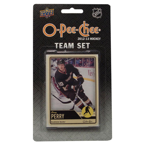 2012-13 Upper Deck O-Pee-Chee Team Card Set (17 Cards) - Anaheim Mighty Ducks