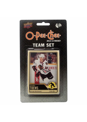 2012-13 Upper Deck O-Pee-Chee Team Card Set (17 Cards) - Chicago Blackhawks
