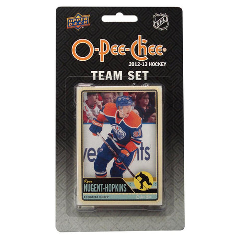 2012-13 Upper Deck O-Pee-Chee Team Card Set (17 Cards) - Edmonton Oilers