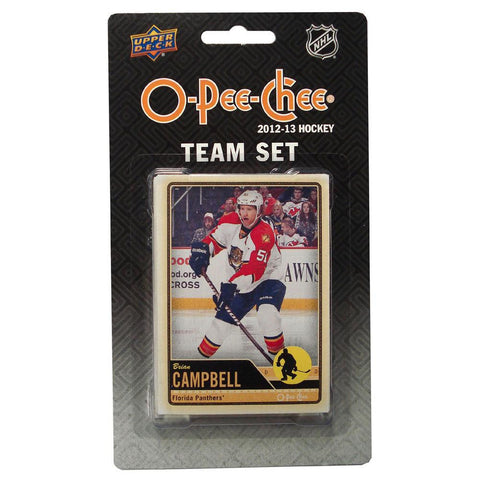 2012-13 Upper Deck O-Pee-Chee Team Card Set (17 Cards) - Florida Panthers