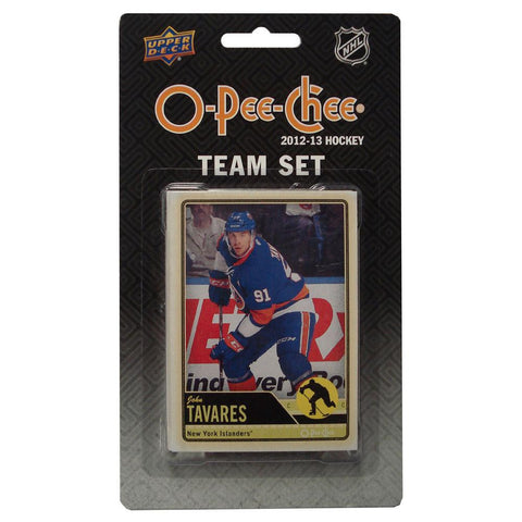 2012-13 Upper Deck O-Pee-Chee Team Card Set (17 Cards) - New York Islanders