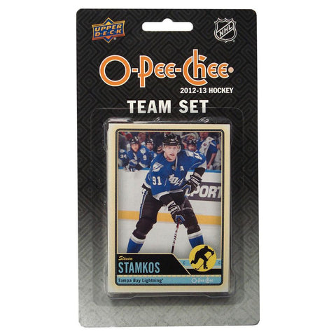 2012-13 Upper Deck O-Pee-Chee Team Card Set (17 Cards) - Tampa Bay Lightning