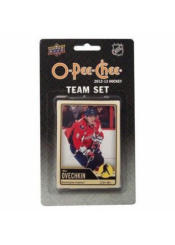 2012-13 Upper Deck O-Pee-Chee Team Card Set (17 Cards) - Washington Capitals