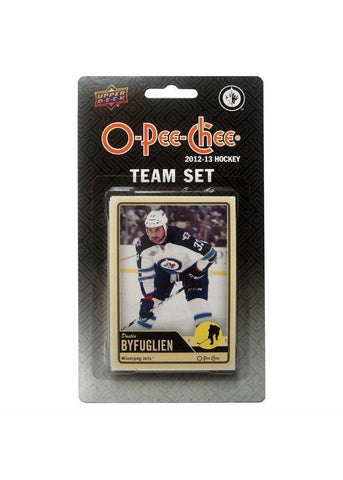 2012-13 Upper Deck O-Pee-Chee Team Card Set (17 Cards) - Winnipeg Jets