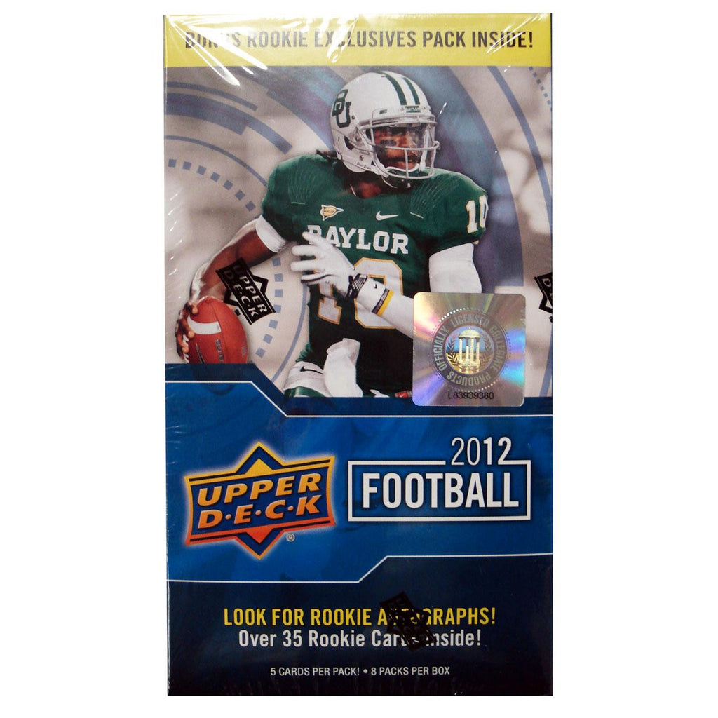 2012 Upper Deck Football Blasters (7+1 Packs)