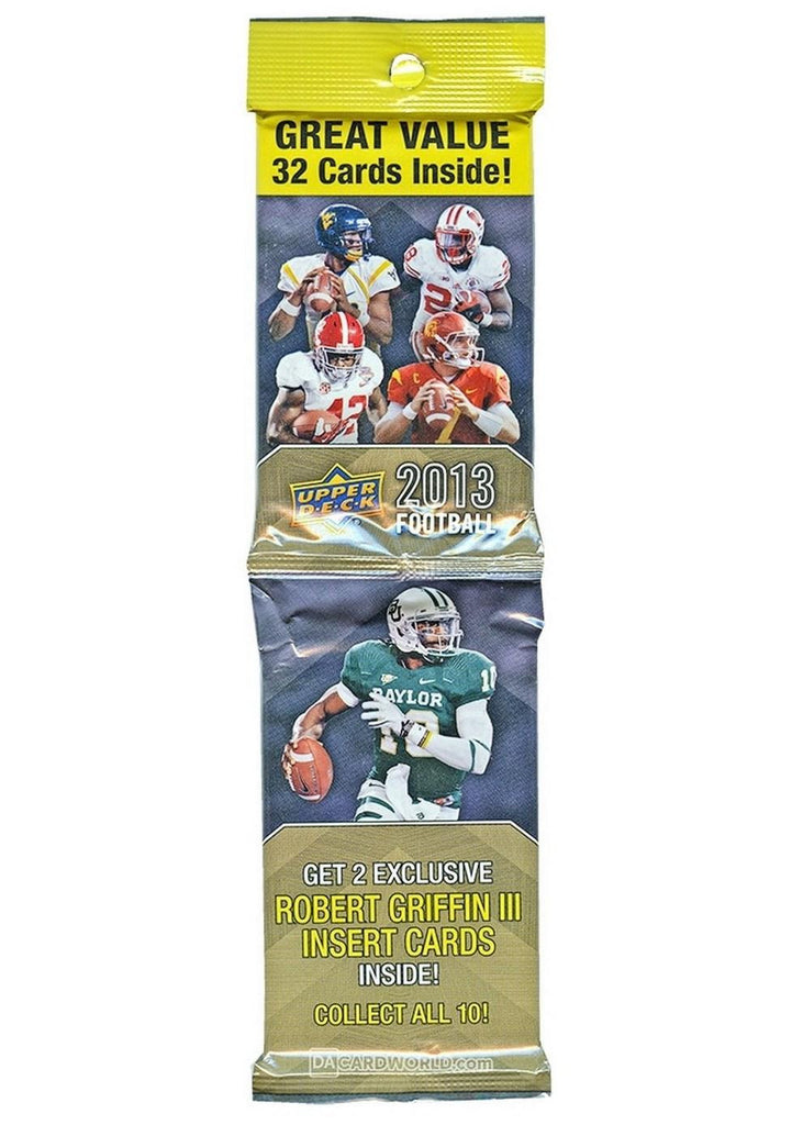 2013 Upper Deck Football Fatpacks