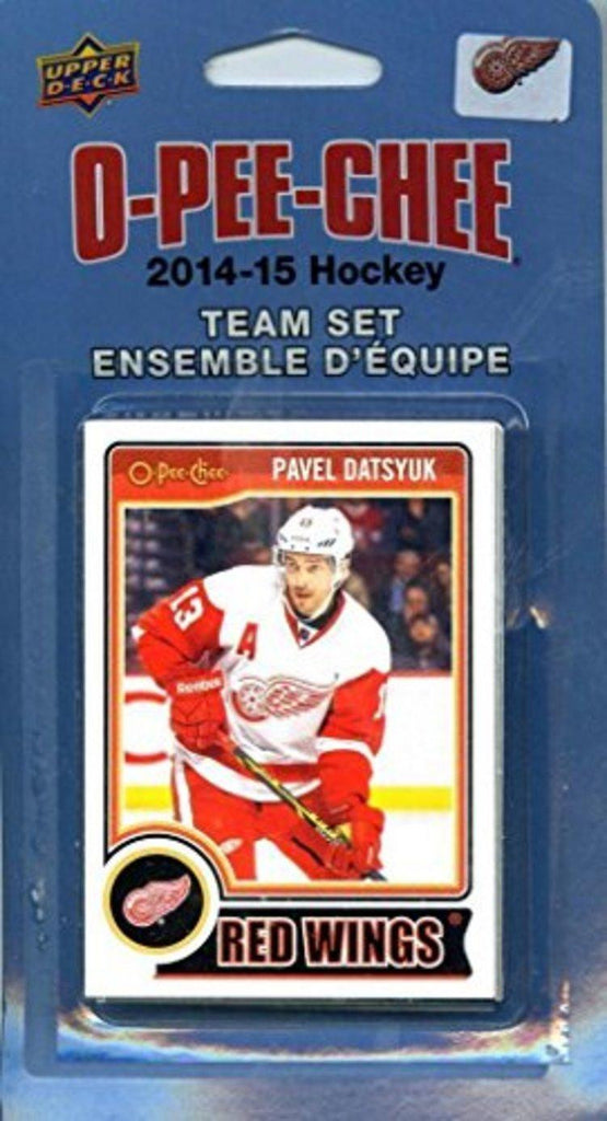 2014 15 Upper Deck O-Pee-Chee 17 card set- Detroit Redwings