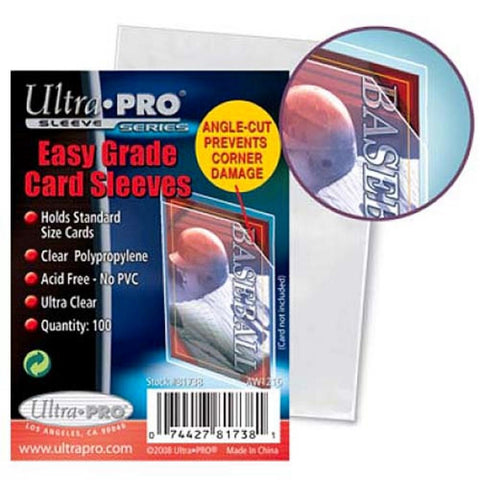 Ultra Pro Easy Grade Card Sleeves