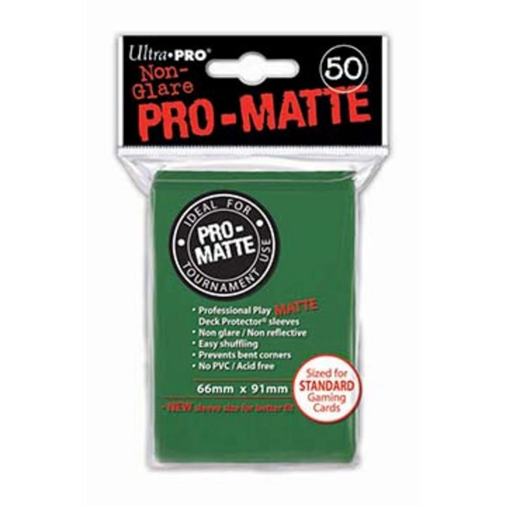 Ultra Pro Pro-Matte Green Deck Protector  (12 Packs Per Display)