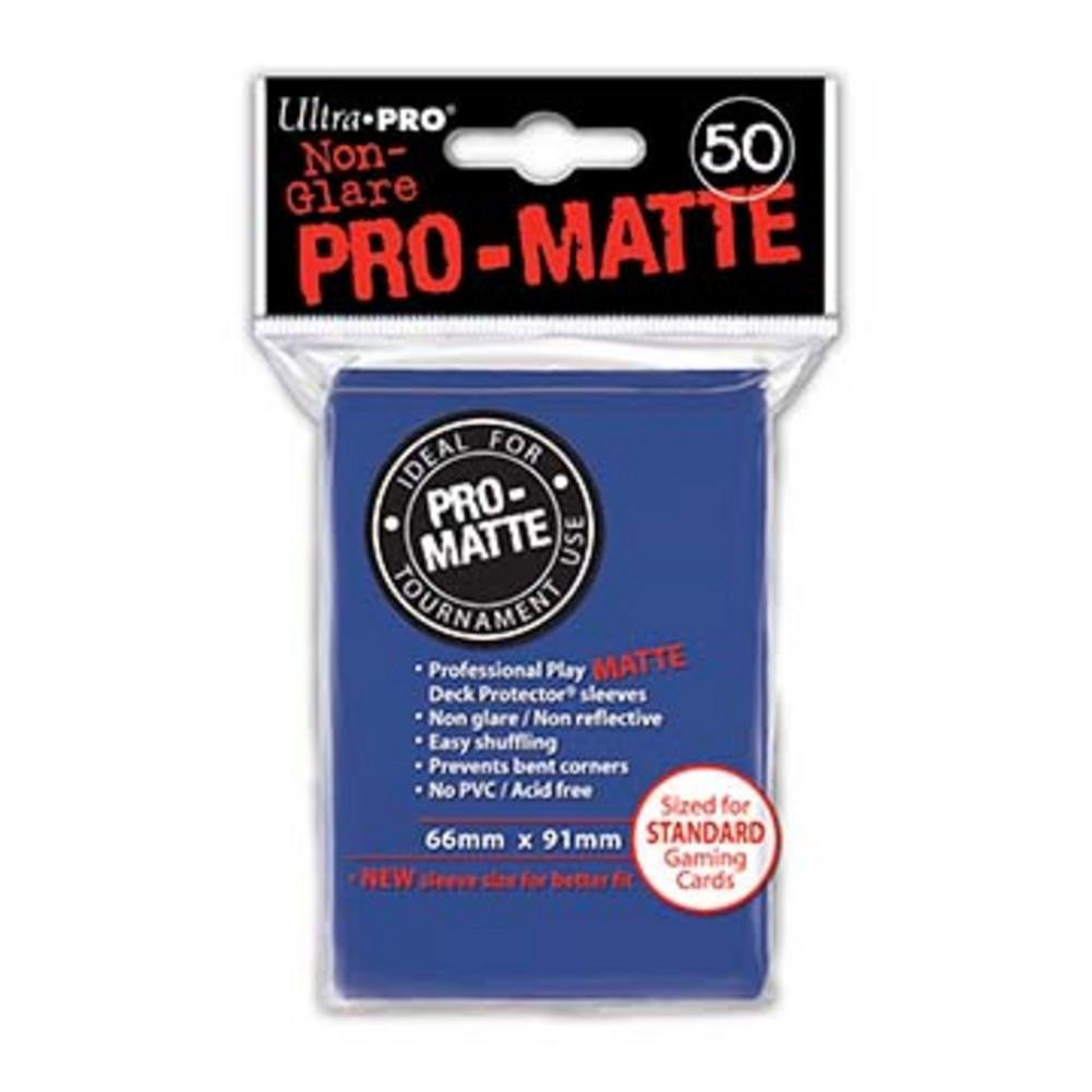 Ultra Pro Pro-Matte Blue Deck Protector  (12 Packs Per Display)