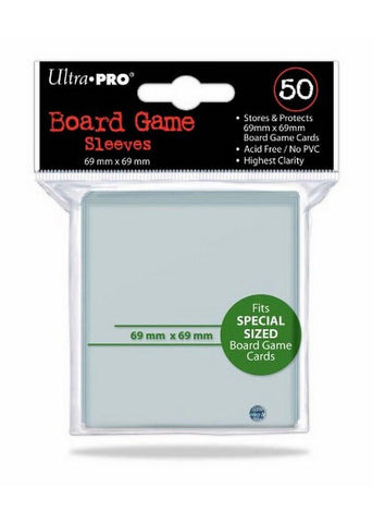 Ultra Pro Board Game Sleeves 69X69Mm (50 Sleeves)