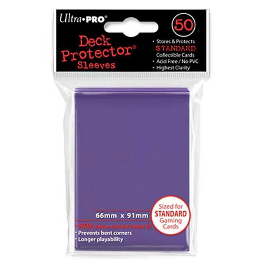 Ultra Pro Standard Size Purple Deck Protector 50-Count Pack