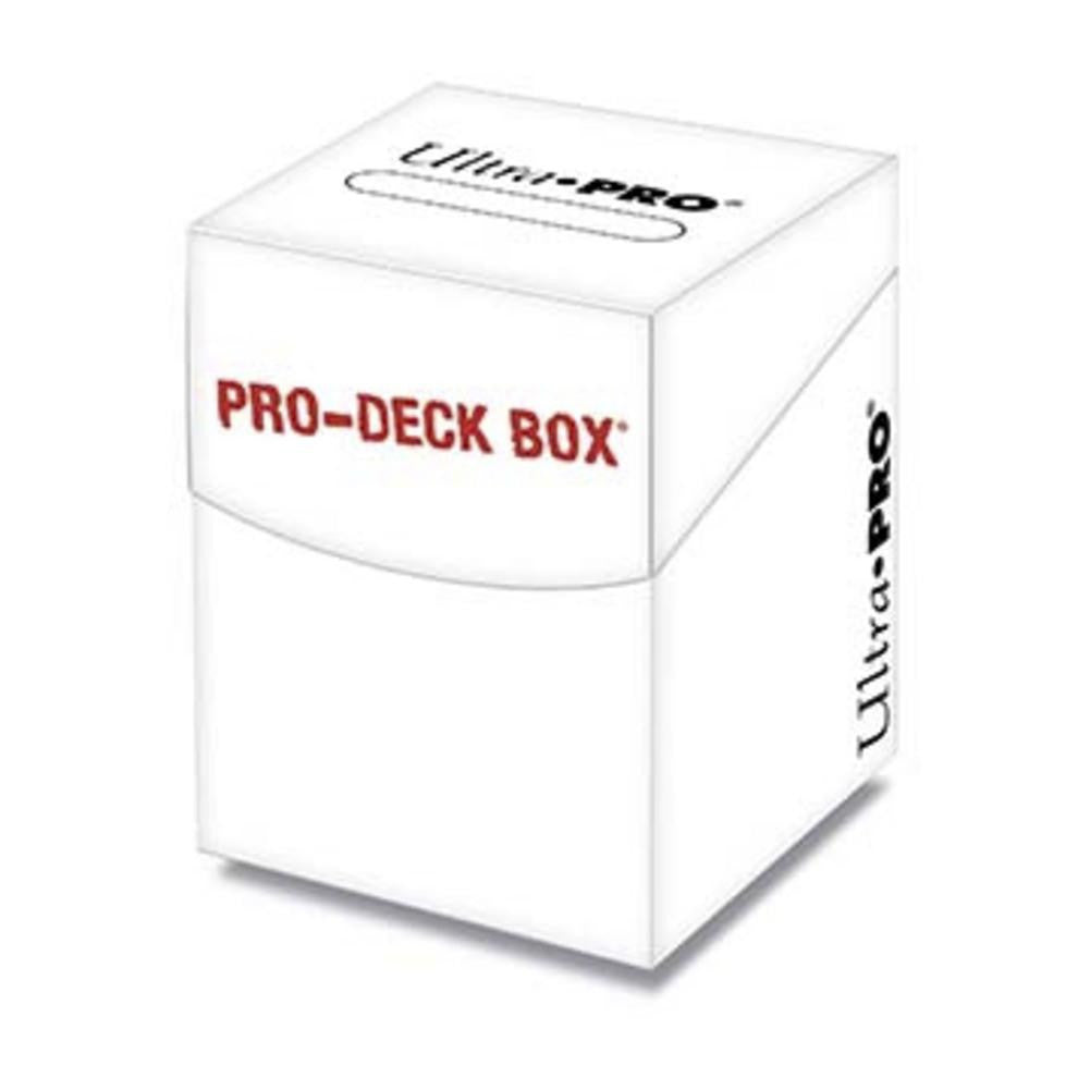 Ultra Pro 100+ Pro White Deck Box