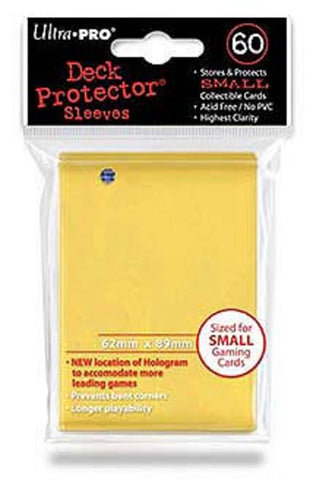 Ultra Pro Small Size Yellow Deck Protector