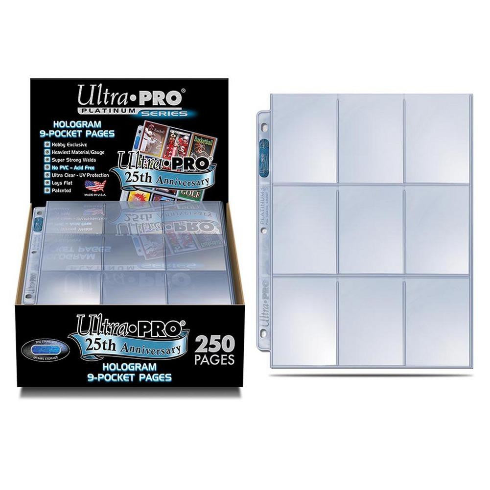 Ultra Pro 250 Count 9-Pocket Pages - Commemorative 25th Anniversary