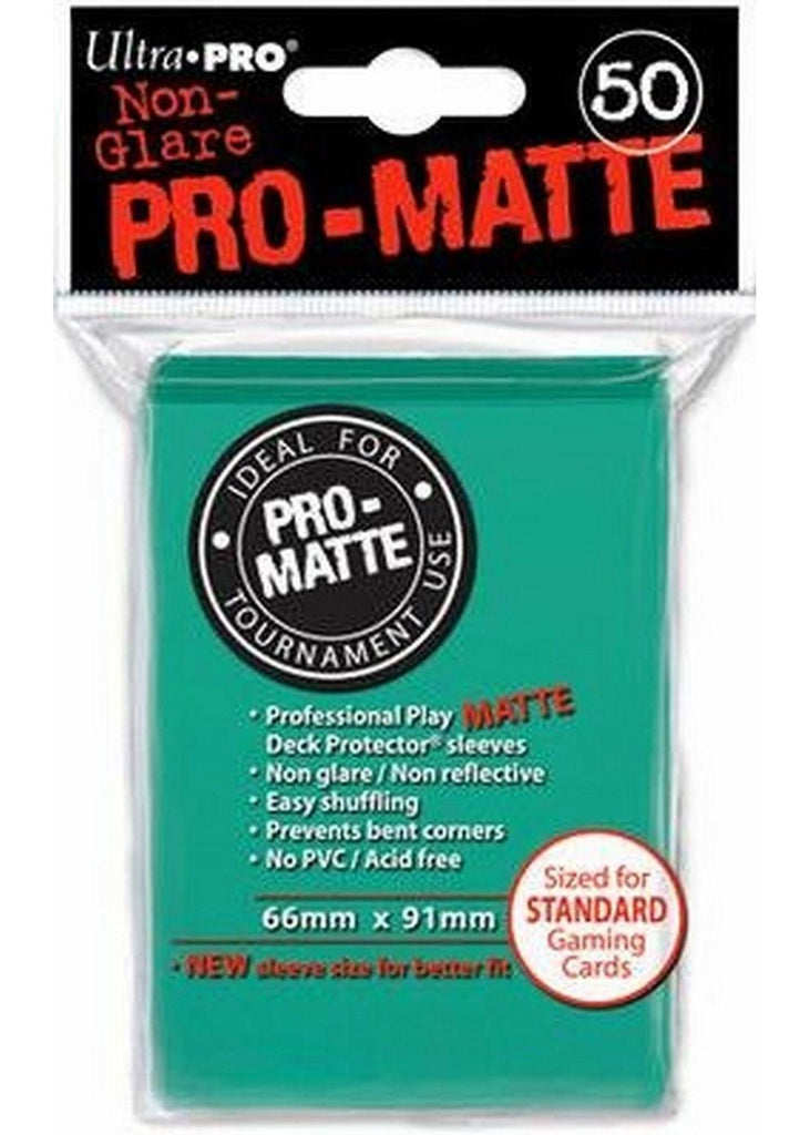 Ultra Pro Pro-Matte Aqua Deck Protector 50-Count Pack