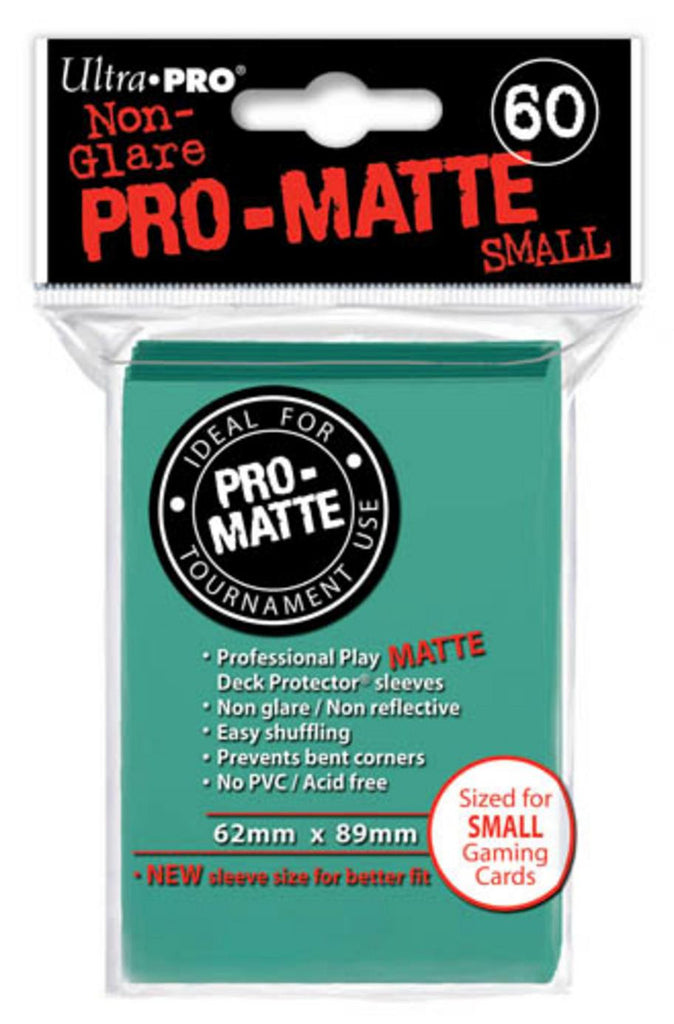 Ultra Pro Pro-Matte Aqua Small Size Deck Protector 60-Count Pack