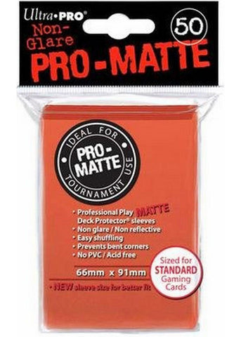 Ultra Pro Pro-Matte Peach Deck Protector 50-Count Pack